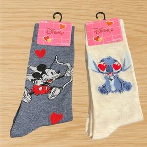 Disney Mickey and Stitch Sock Set
